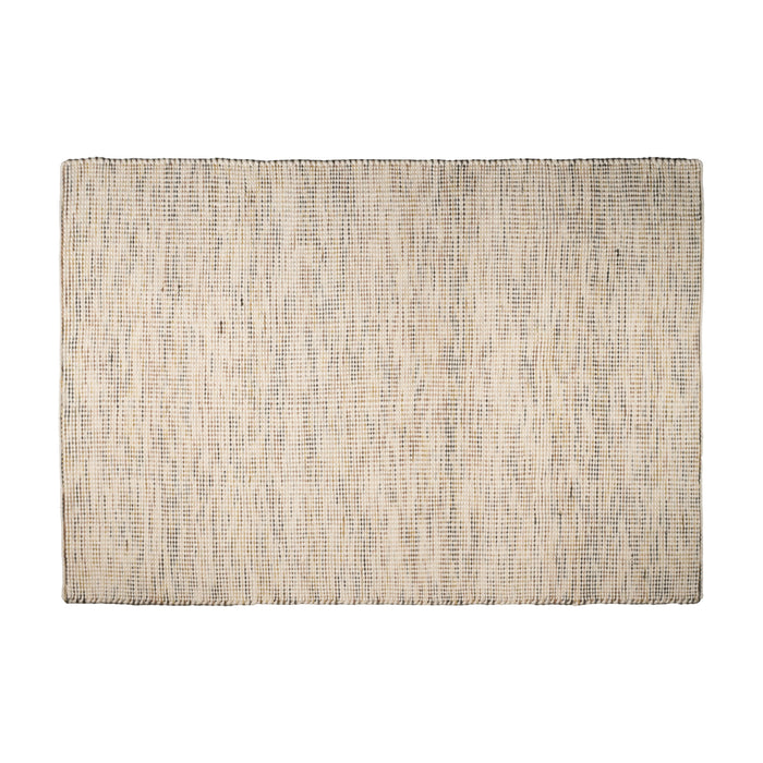 Vloerkleed Stip - Geel - 100% Wol - 160x0x230cm (BxHxD)