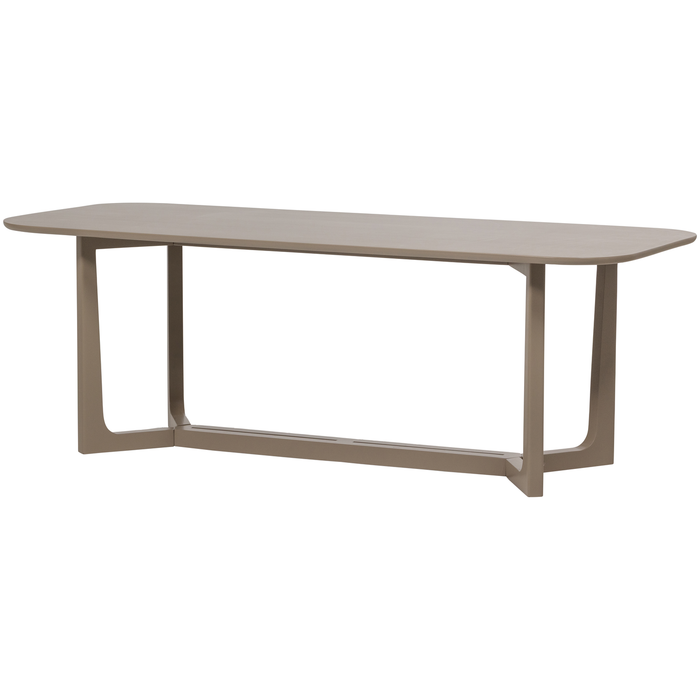 WOOOD Ferion Eettafel - Mango Hout - Mud - 76x240x90