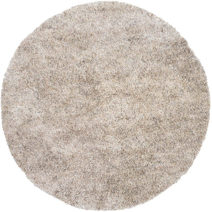 Veer Carpets - Vloerkleed Zumba Beige Rond ø160 cm