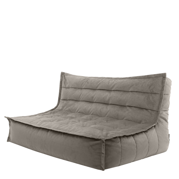 icon Kota 2-zitsbank - Zitzak - Velours - Houtskool