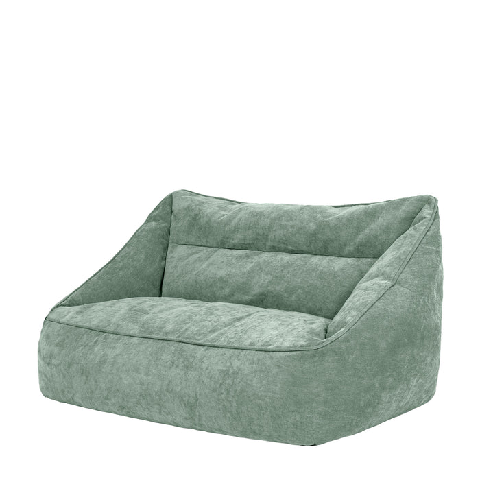 icon Cecilia 2-zitsbank - Zitzak - Chenille - Saliegroen