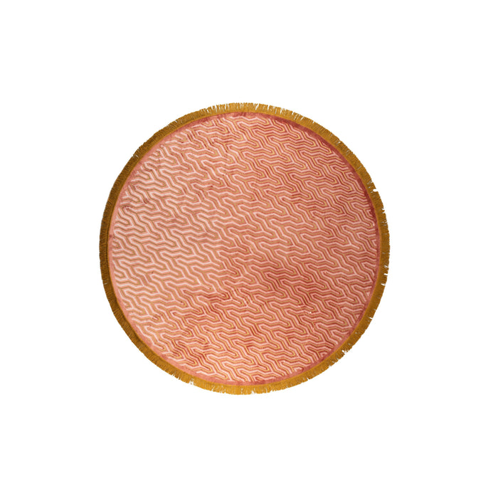 Bold Monkey I Feel So Soft vloerkleed rond 200' roze