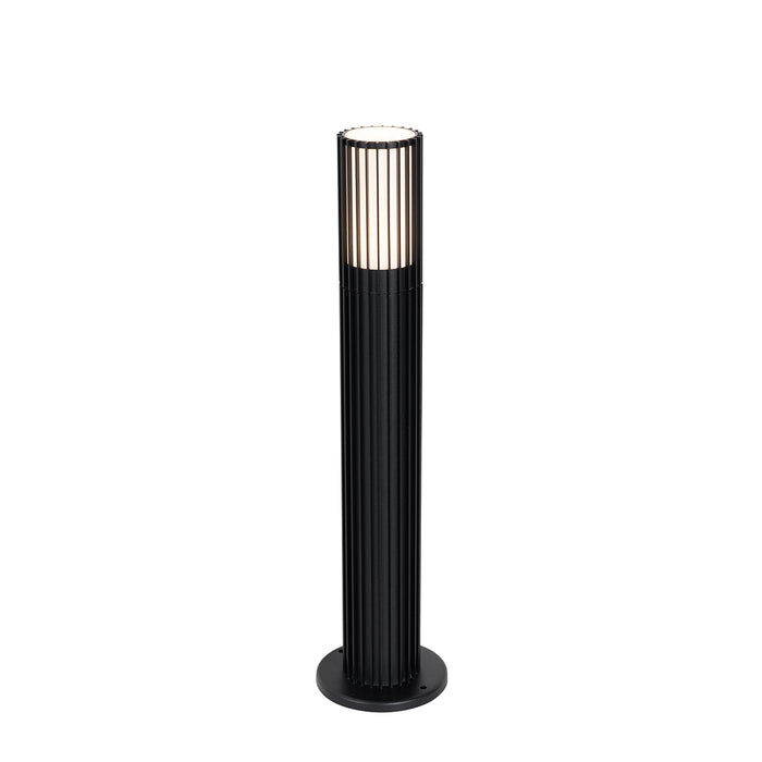 QAZQA Smart buiten paaltje zwart 50 cm IP44 RGBW incl. Wifi GU10 50mm