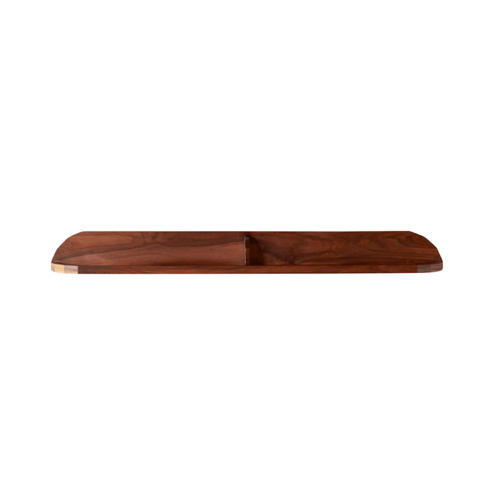 Tikamoon - Badkamerwandplank in massief palissanderhout 140 cm