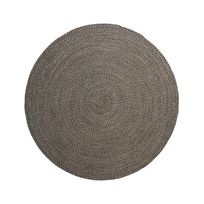 Boho&me Rond vloerkleed katoen - Joy blauw - 250 cm rond