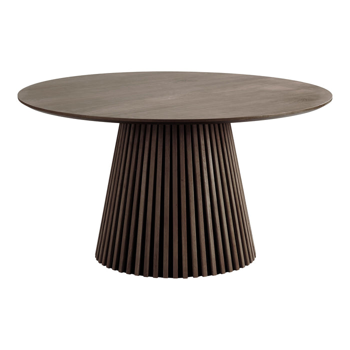 House Nordic Osaka Gerookt Eiken Eettafel Rond Ø140