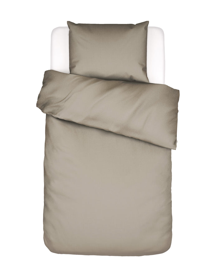 Essenza Minte Dekbedovertrek 140 x 200|220 cm - Taupe