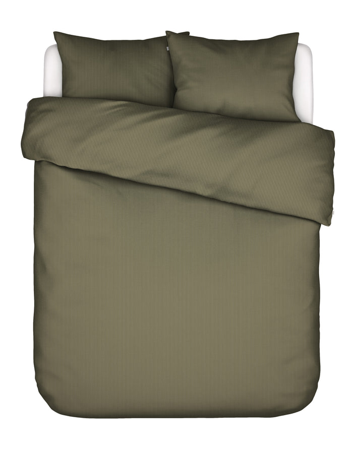 Essenza Coletta Dekbedovertrek 240 x 220|220 cm - Mosgroen