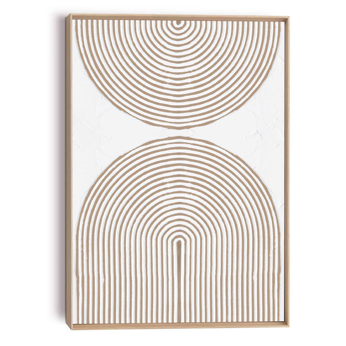 Reinders - Bows - tinted - Schilderij 3D Art 50x70 cm - Beige