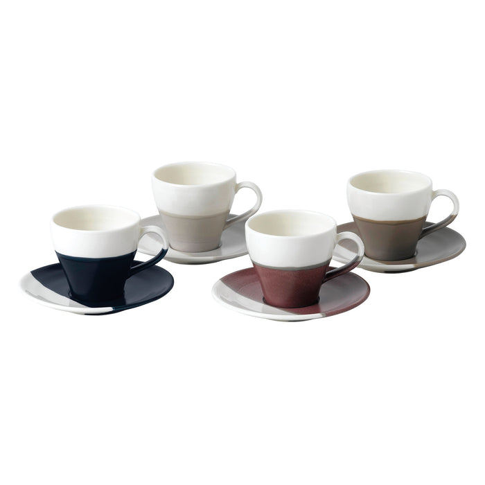 Royal Doulton Coffee Studio Espresso Kop & Schotelset 0,11 L - 4 st.