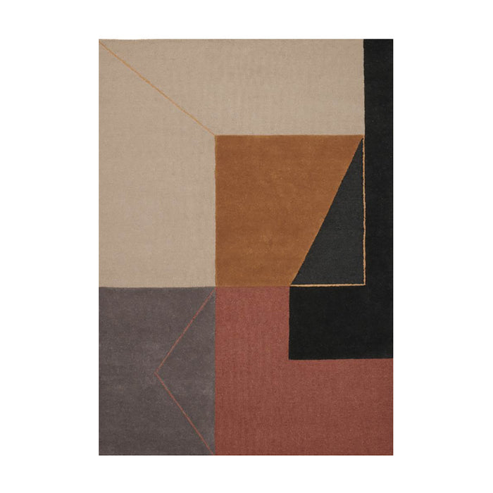 Linie Design Magari Vloerkleed - Mosterd / Beige