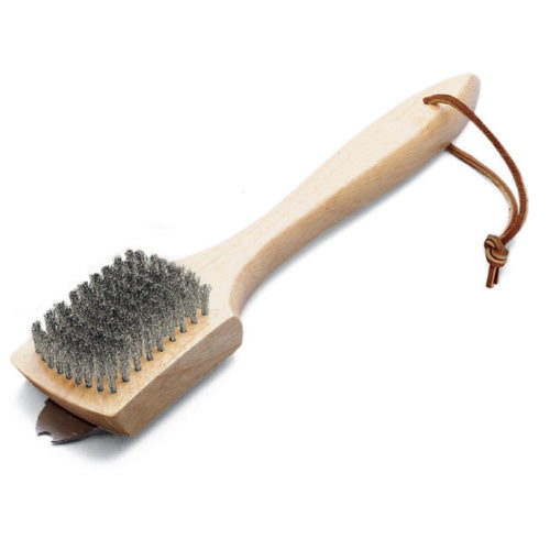 Weber Schoonmaakborstel Bamboehout 30 cm