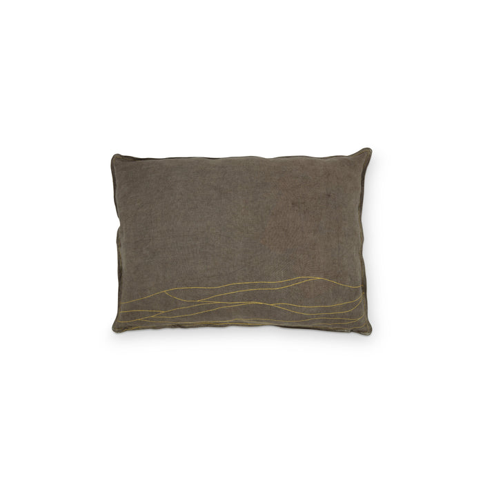vtwonen Warm Brown Linnen Sierkussen