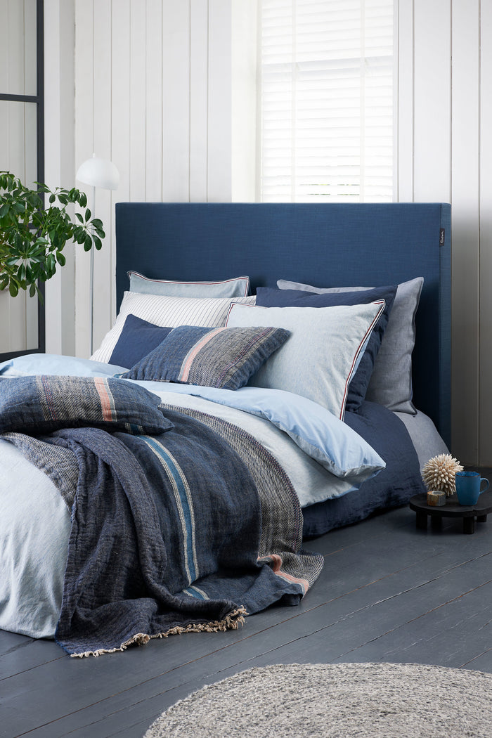 Vandyck - Dekbedovertrek PURITY 79 Nightblue 240x220 cm (linnen | kato