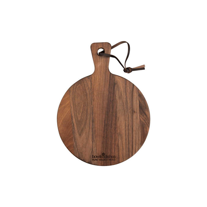 Bowls and Dishes Pure Walnut Wood Serveerplank Ø 20 cm