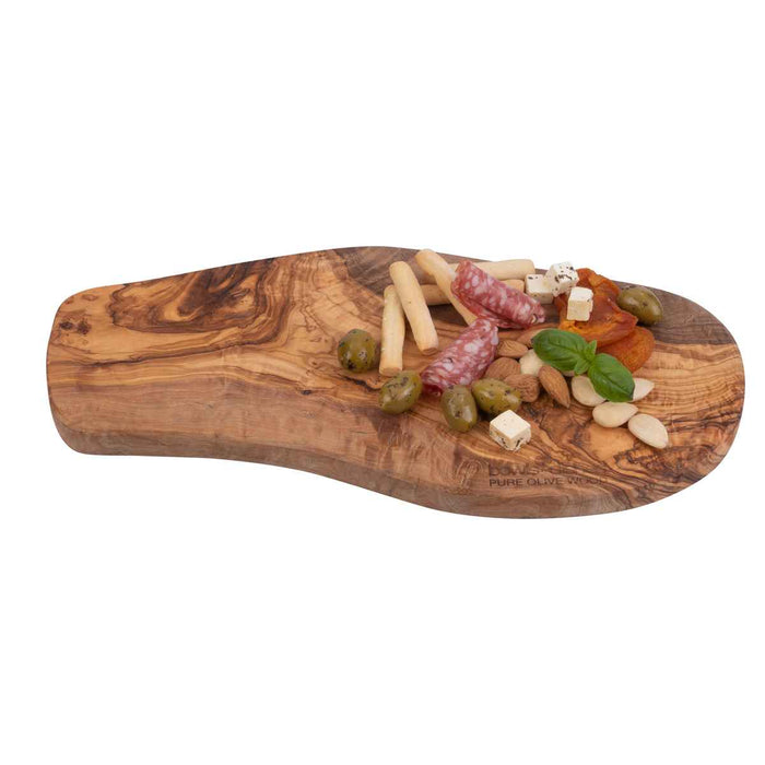 Bowls and Dishes Pure Olive Wood Tapasplank 35 x 40 cm