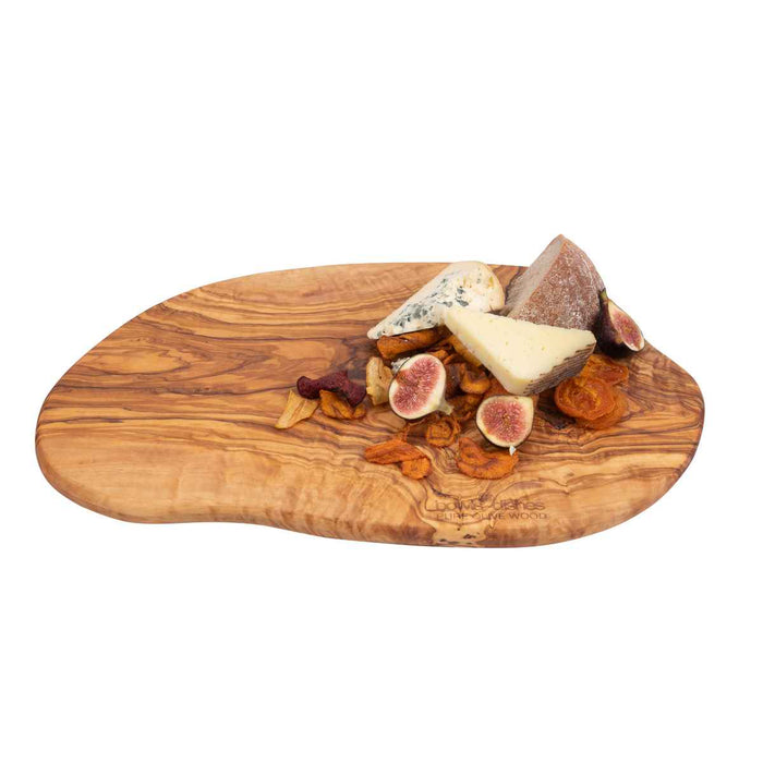 Bowls and Dishes Pure Olive Wood Tapasplank 40 x 45 cm