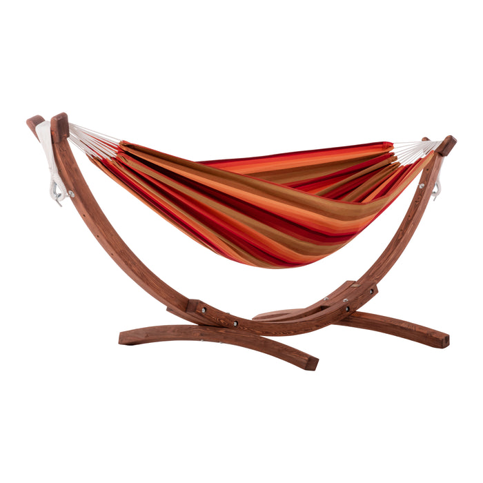 Vivere Double Sunbrella Hangmat met Standaard