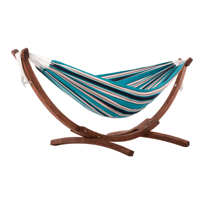 Vivere Double Sunbrella Hangmat met Standaard