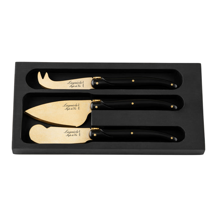 Laguiole Style de Vie Prestige Line Kaasmessenset 3-delig