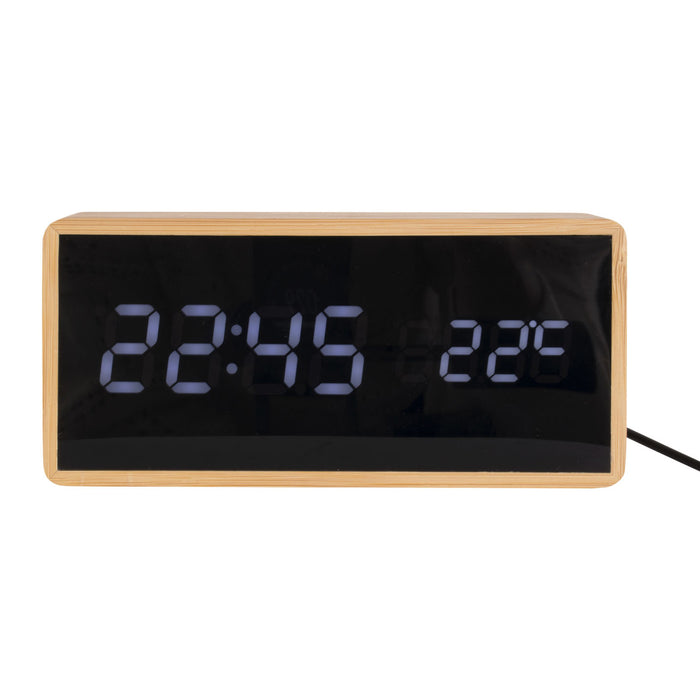 Karlsson Tube Alarmklok - Bamboo