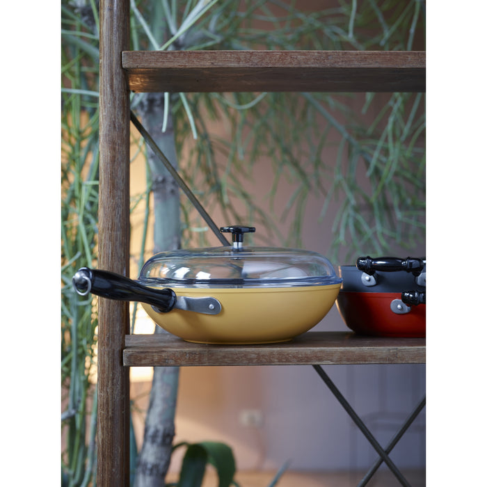 Sambonet - sauteerpan Vintage Rood 24 cm incl deksel