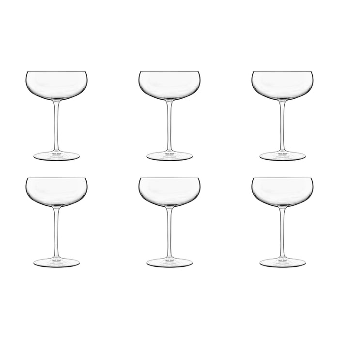Luigi Bormioli Meravigliosi Champagnecoupe - 0,3 L - 6 st.