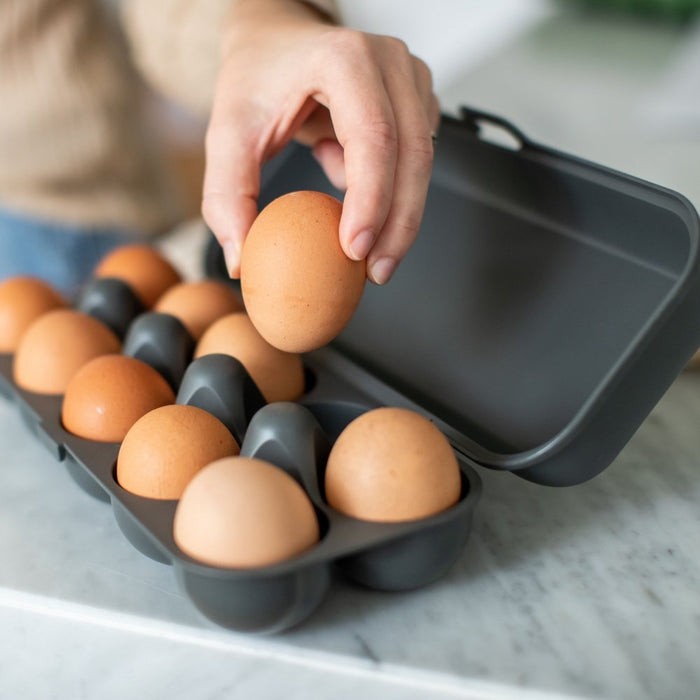 Eierdoos, Organic, As Grijs - Koziol | Eggs To Go