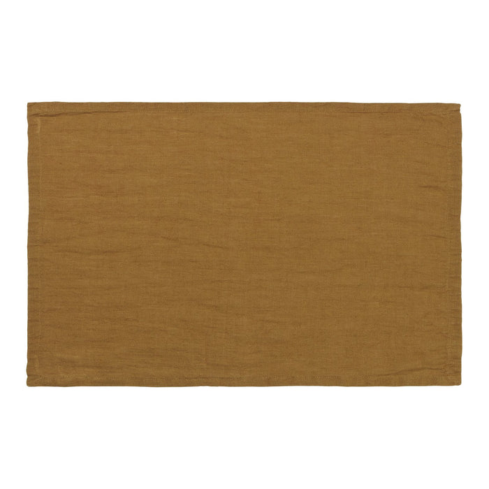 Ferm Living Linen Placemat Cinnamon 2 st.