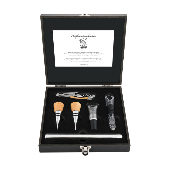 Laguiole Style de Vie Luxury Line Kurkentrekker met Accessoires