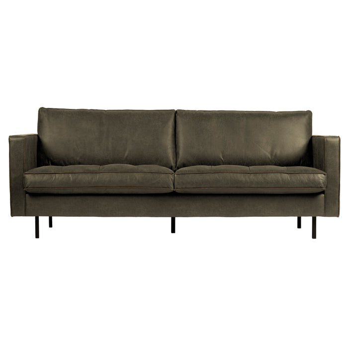 WOOOD Rodeo Classic 2,5-zitsbank - Eco-leder - Army