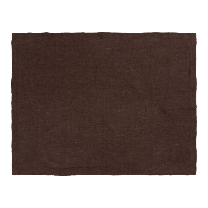 Ferm Living Placemat - 2 st. - Chocolate