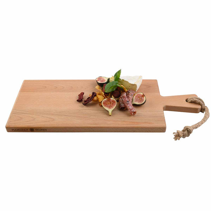 Bowls and Dishes Puur Hout Beuken Serveerplank 49 x 20 cm