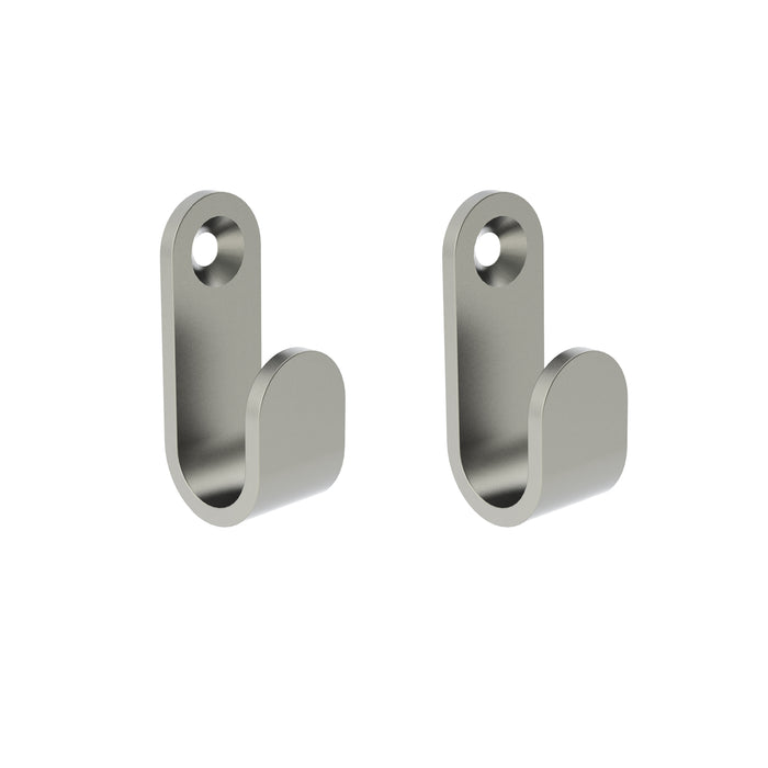 Tiger Simple Handdoekhaak - RVS Geborsteld (2 stuks)