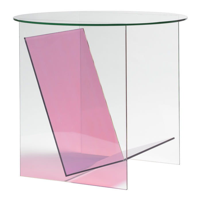 &k amsterdam Tabloid Bijzettafel - Roze