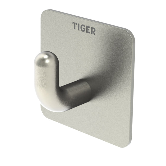 Tiger Pinky Handdoekhaak - RVS Geborsteld