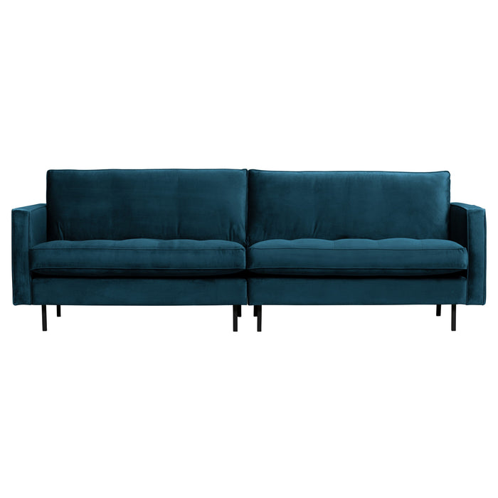 WOOOD Rodeo Classic 3-zitsbank - Velvet - Blauw