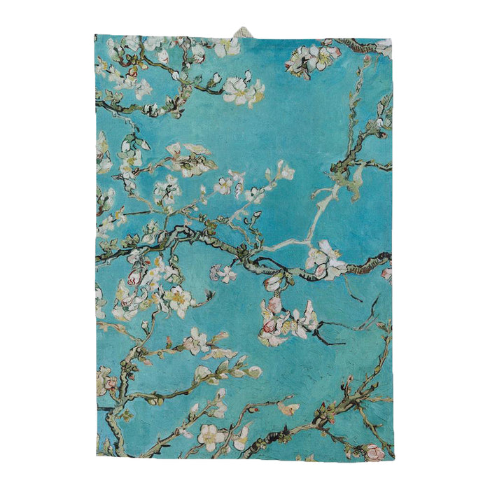 Beddinghouse x Van Gogh Museum Blossom Theedoek 50 x 70 cm - Blauw