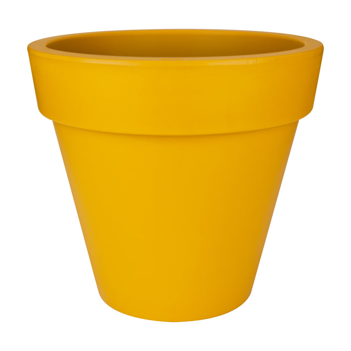 Elho Pure Round Bloempot 60 cm Geel