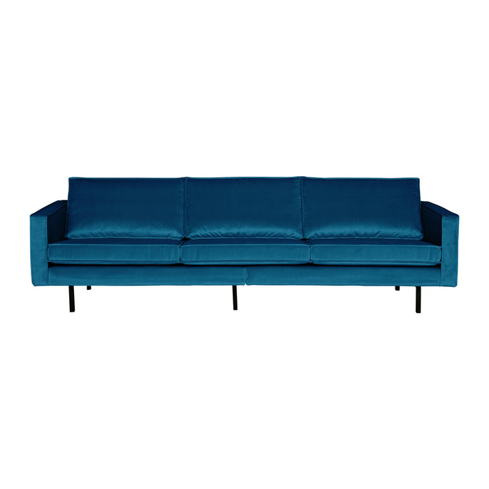 WOOOD Rodeo 3-zitsbank - Velvet - Blauw