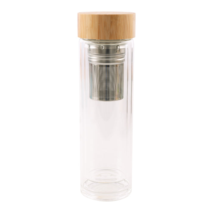 Point-Virgule Dubbelwandige Theefles + Infuser 0,42 L