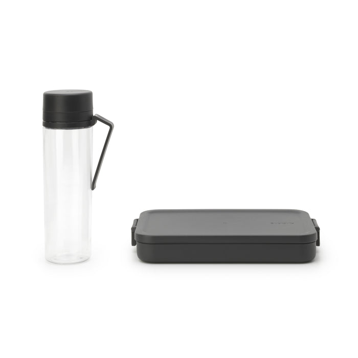 Brabantia Make & Take Breakset 2-delig - Kunststof - Dark Grey