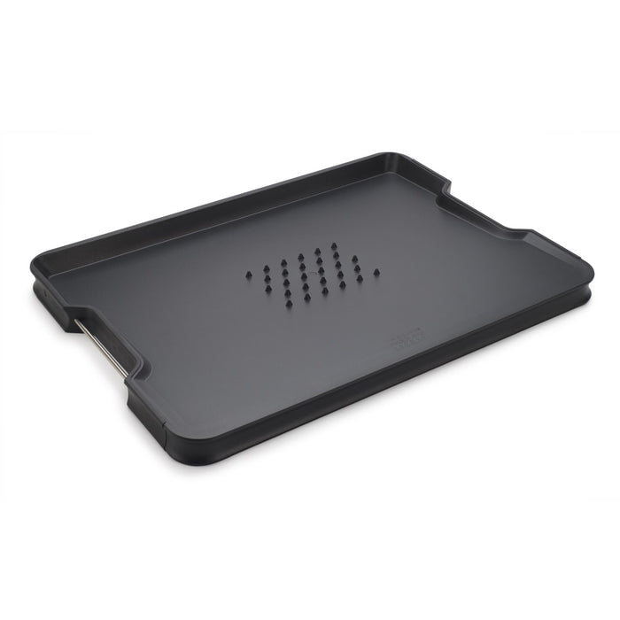 Joseph Joseph Cut & Carve Snijplank - Zwart - XL