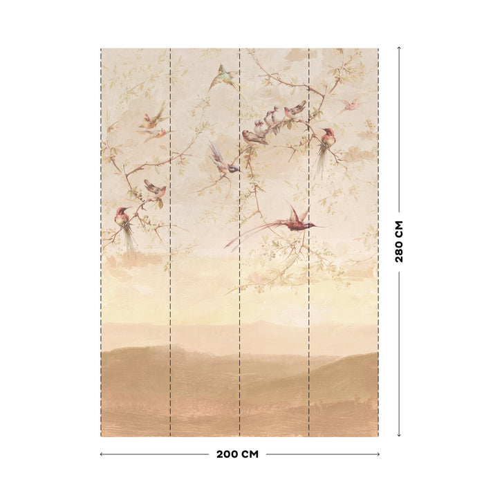 Art for the Home Zonsondergang Fotobehang 280x200 cm