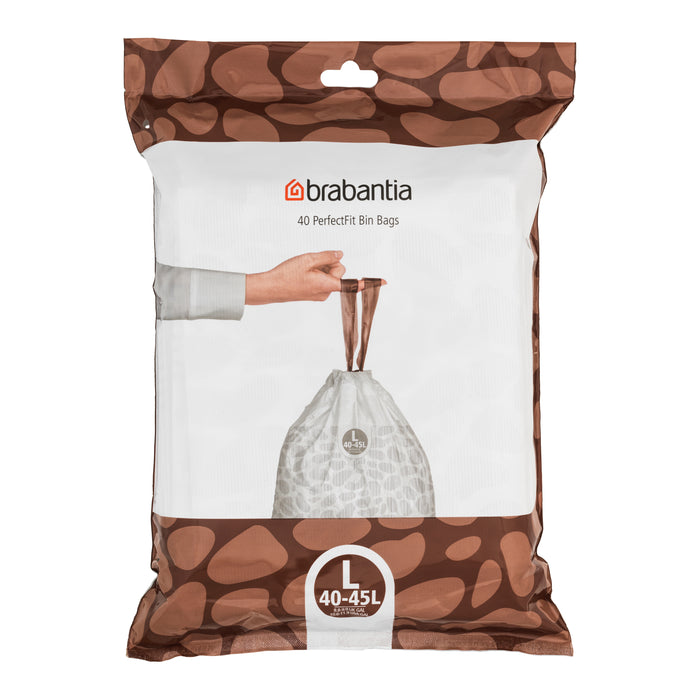Brabantia PerfectFit Type L Afvalzakken 40-45 L - 40 zakken
