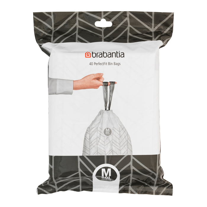 Brabantia PerfectFit Type M Afvalzakken 60 L - 40 zakken