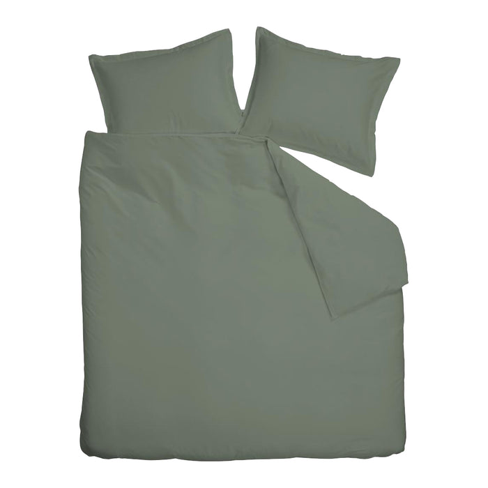 Ambiante Bamboo Dekbedovertrek 240 x 200/220 cm - Groen