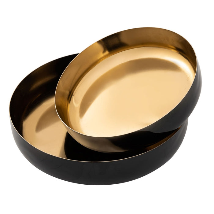 Parya Home - Sierschaal Set - 22x18 - Goud - Hoogwaardig Metaal
