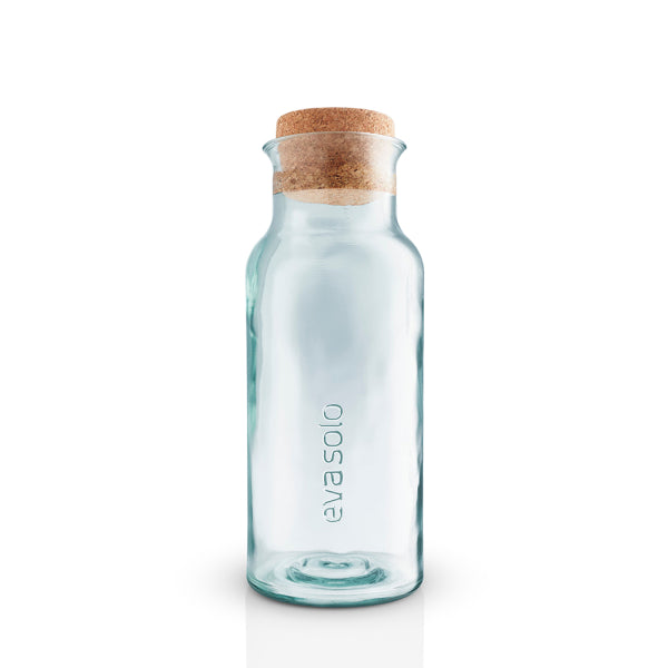 Karaf met Kurk, 1 L, Gerecycled Glas - Eva Solo