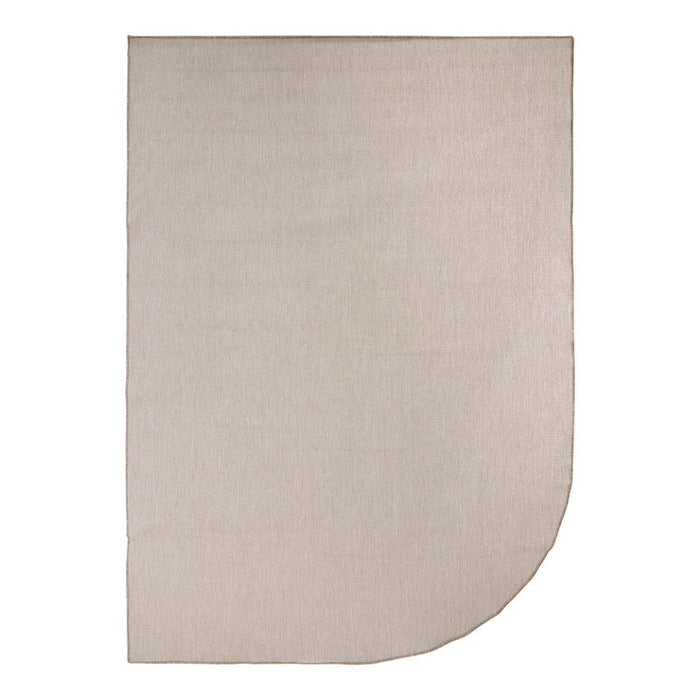 Buitenkleed Mono - Naturel|wit - EVA Interior-Ronde Hoek 240x340cm (M)